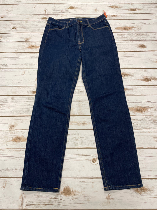 Jeans Straight By Old Navy In Blue Denim, Size: 8