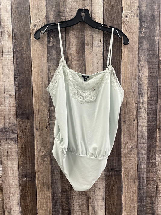 Bodysuit By Express In Green, Size: L