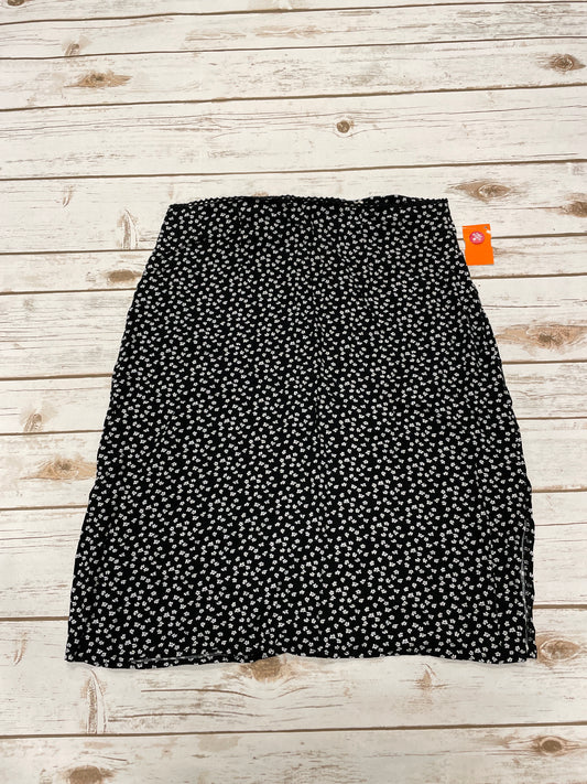 Skirt Mini & Short By Aeropostale In Black & White, Size: M