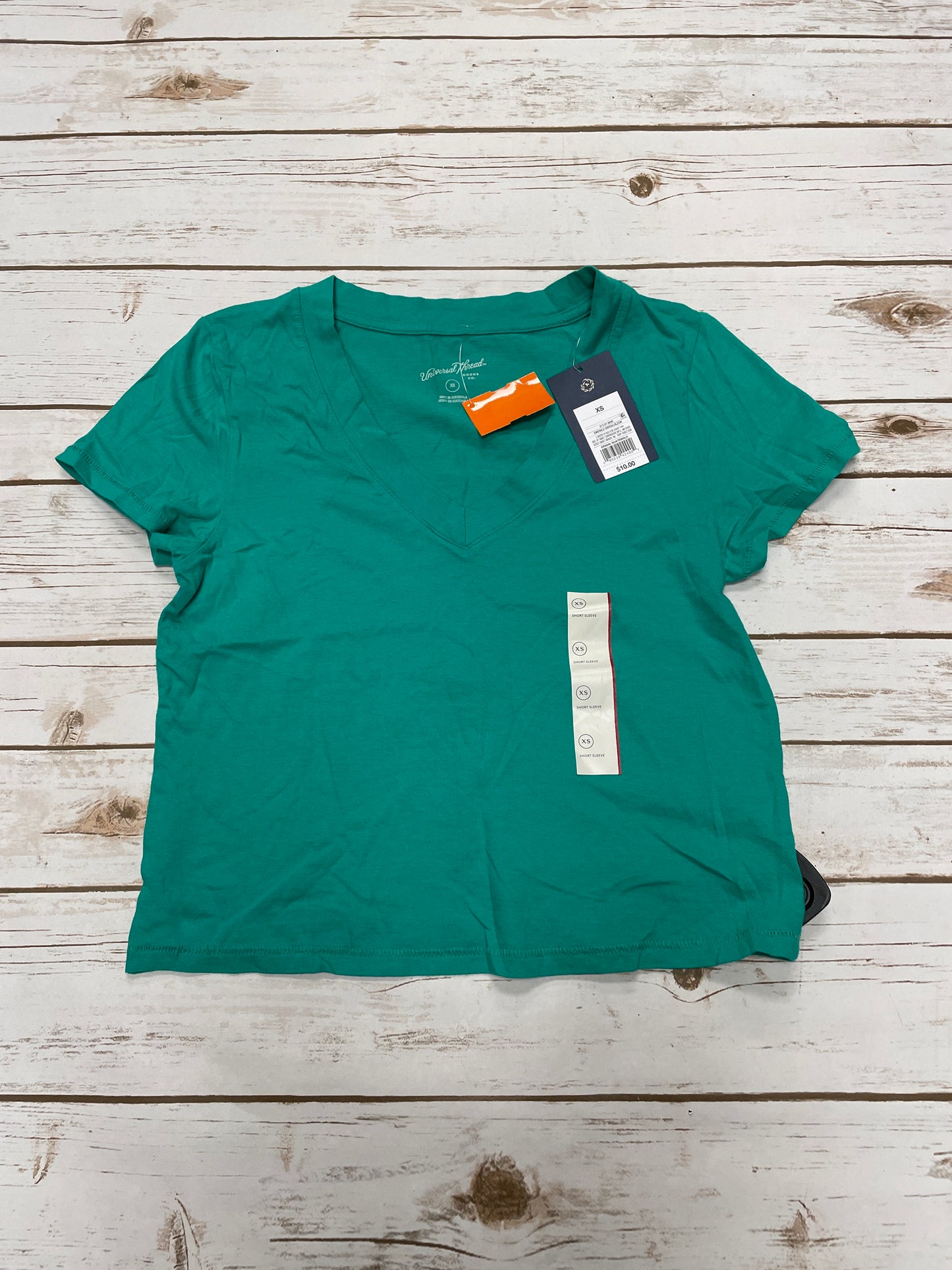 Top Short Sleeve By Universal Thread In Green, Size: Xs