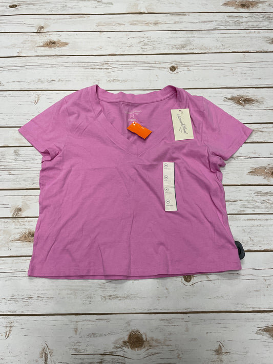 Top Short Sleeve By Universal Thread In Pink, Size: M