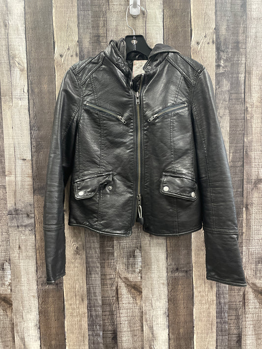 Jacket Leather By We The Free In Black, Size: Xs