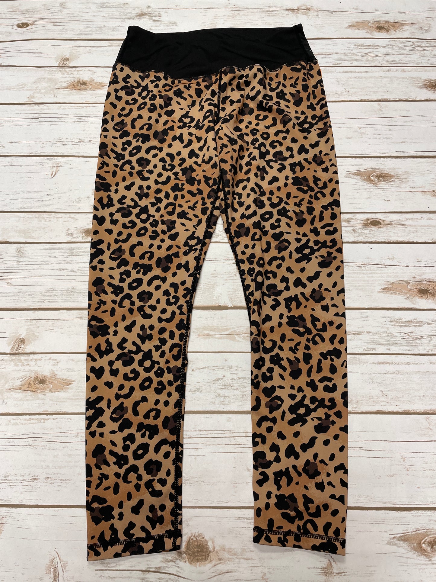 Athletic Leggings By Cme In Animal Print, Size: Xl