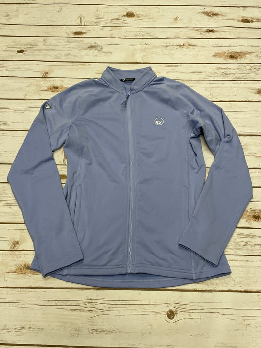 Athletic Jacket By Cme In Blue, Size: S