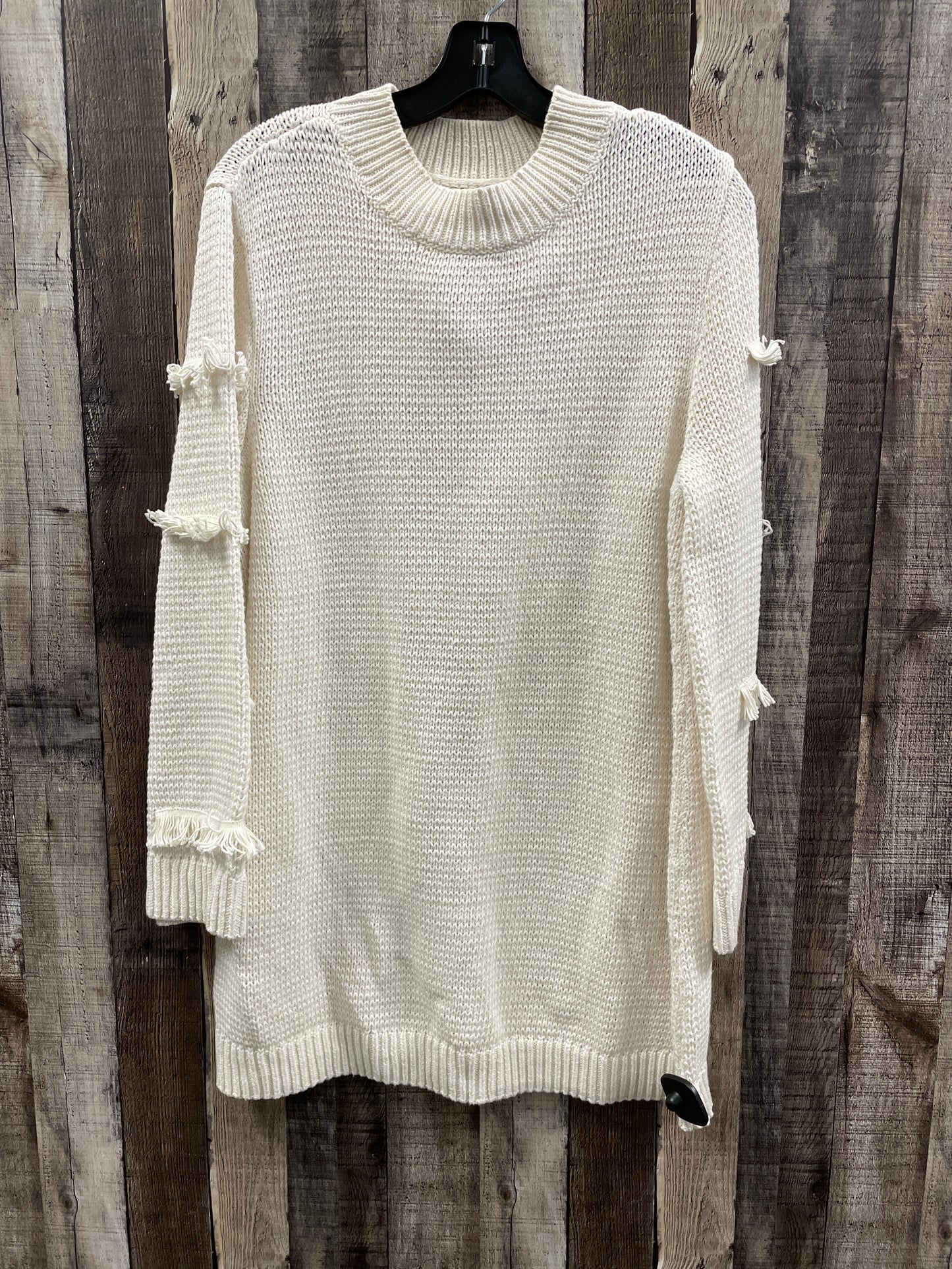 Sweater By Loft In Cream, Size: Xl