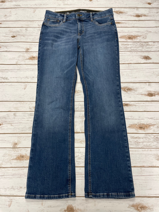 Jeans Boot Cut By Liz Claiborne In Blue Denim, Size: 8