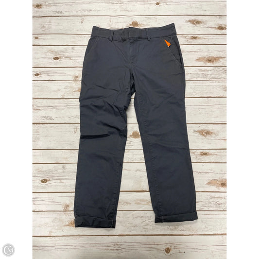 Pants Cropped By Loft In Grey, Size: 6
