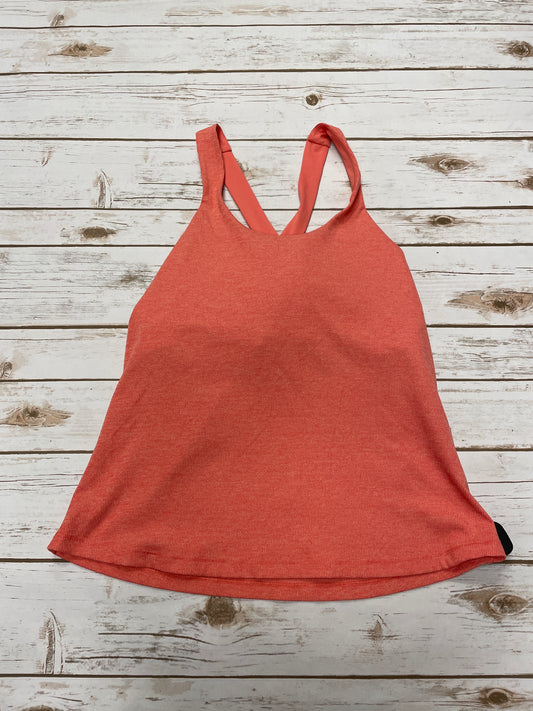 Athletic Tank Top By Mta Pro In Orange, Size: Xl