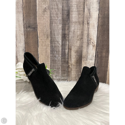 Boots Ankle Heels By Lucky Brand In Black, Size: 9