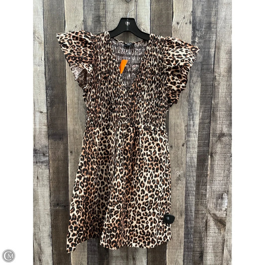 Dress Casual Short By Rails In Animal Print, Size: S