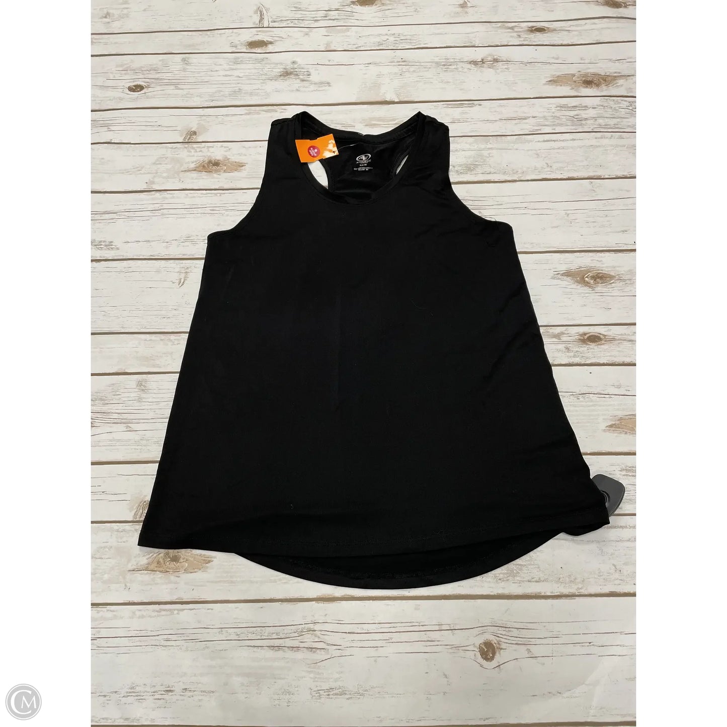 Athletic Tank Top By Athletic Works In Black, Size: M