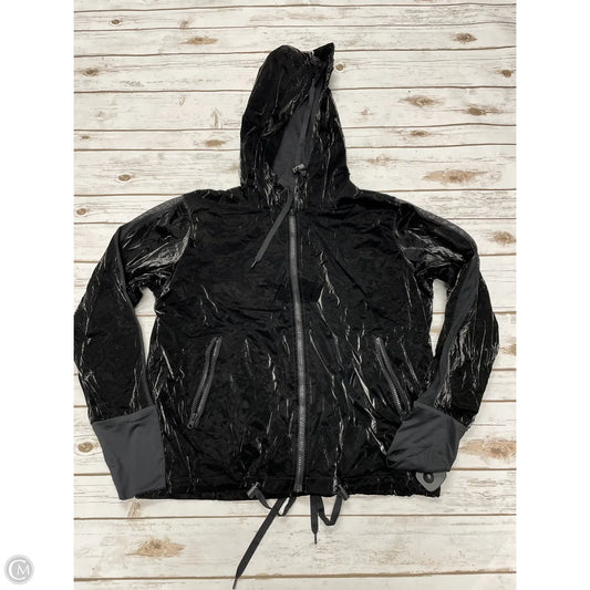 Athletic Jacket By Zyia In Black, Size: L