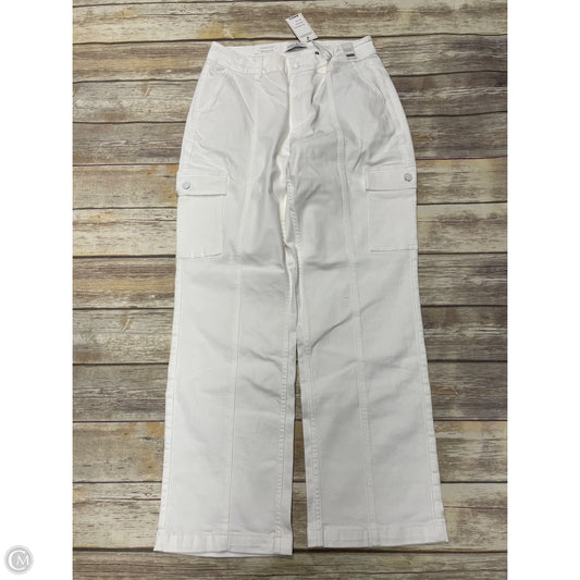Jeans Straight By Judy Blue In White, Size: 14