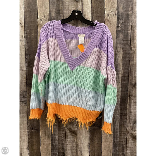 Sweater By Main Strip In Multi-colored, Size: S