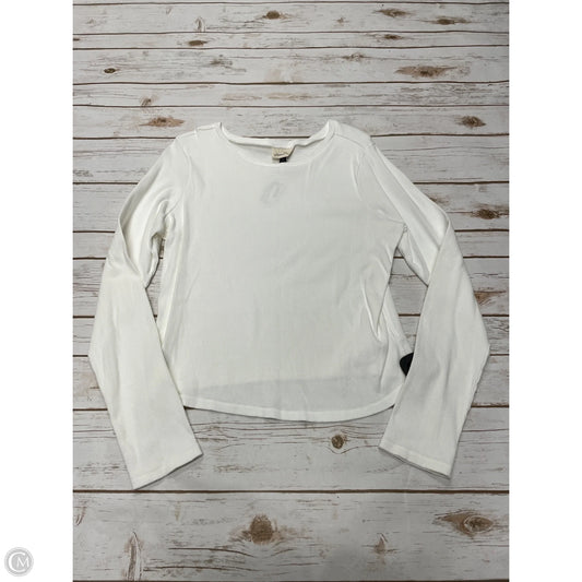 Top Long Sleeve Basic By Universal Thread In White, Size: Xxl