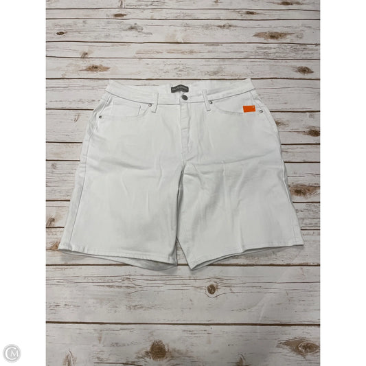 Shorts By Falls Creek In White, Size: 16