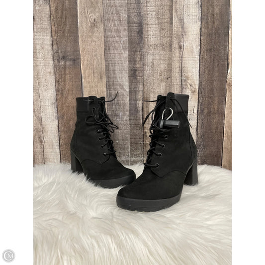 Boots Ankle Heels By Timberland In Black, Size: 9