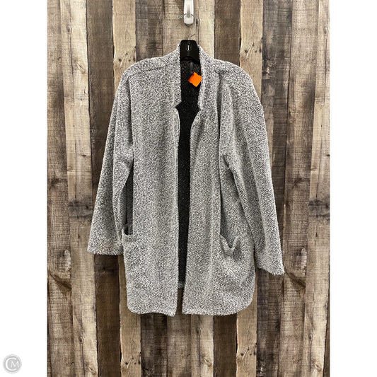 Cardigan By Massini In Black & White, Size: Xl