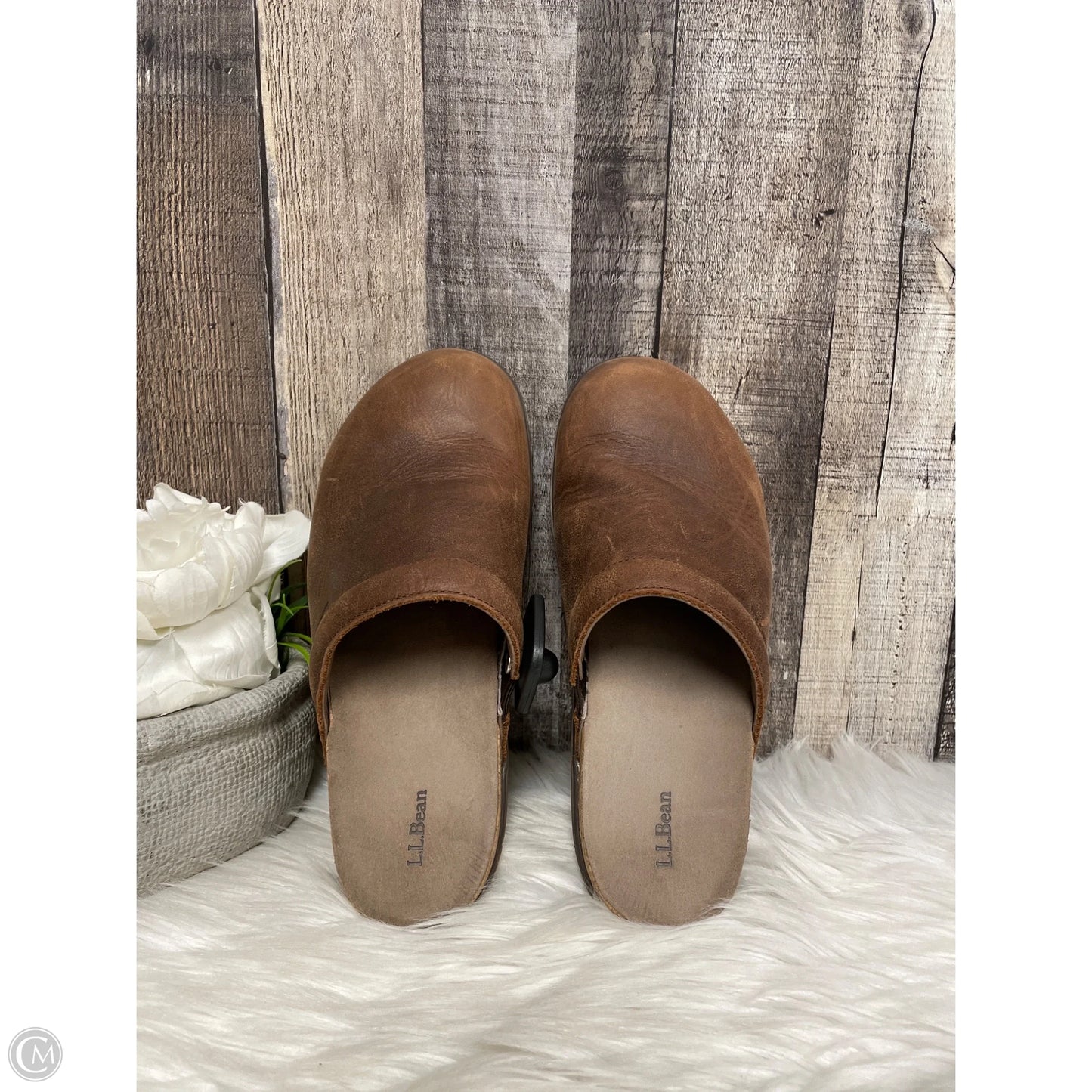 Shoes Flats By L.l. Bean In Brown