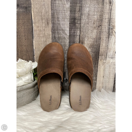 Shoes Flats By L.l. Bean In Brown