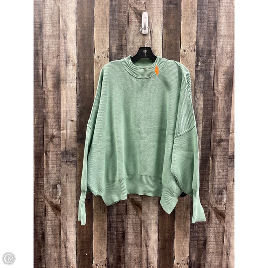 Sweater By Free People In Green, Size: S