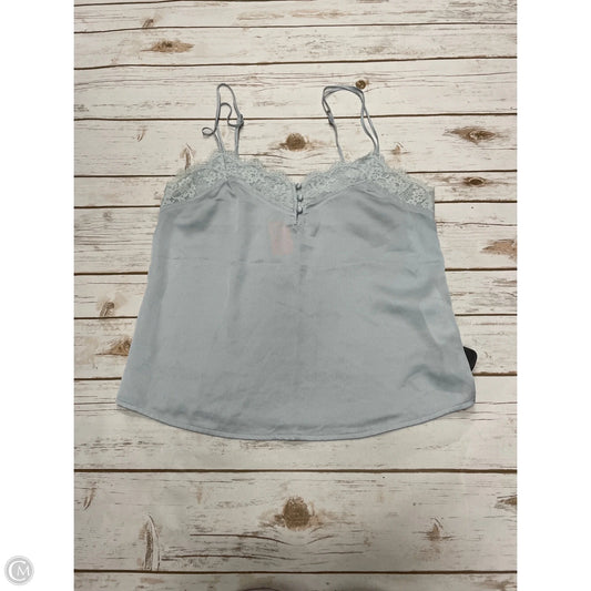 Top Sleeveless By Abercrombie And Fitch In Silver, Size: S