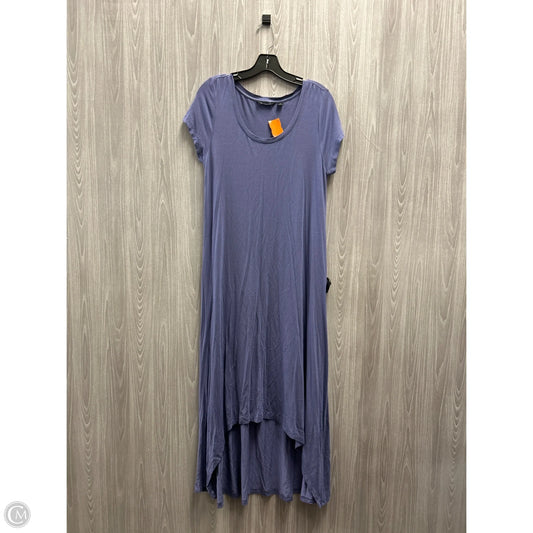 Dress Casual Maxi By H For Halston In Blue, Size: S