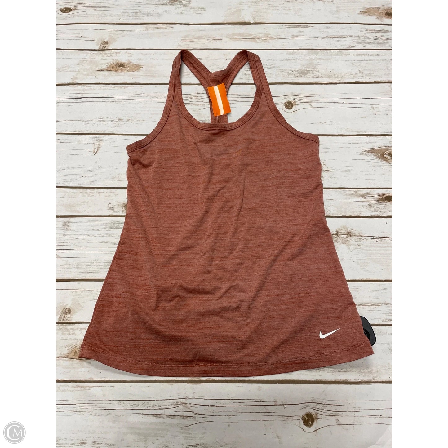 Athletic Tank Top By Nike In Brown, Size: M