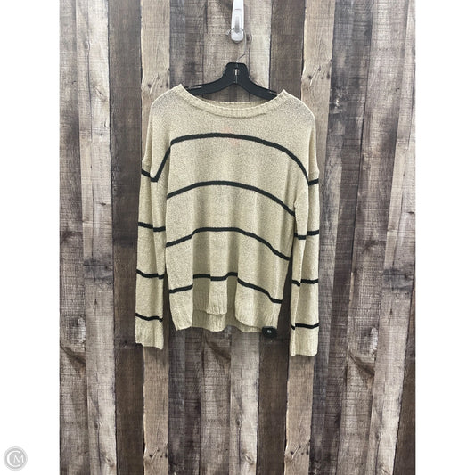 Sweater By Bobeau In Tan, Size: L