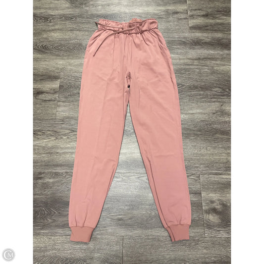 Athletic Pants By Lululemon In Mauve, Size: S