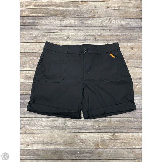 Athletic Shorts By Eddie Bauer In Black, Size: Xl