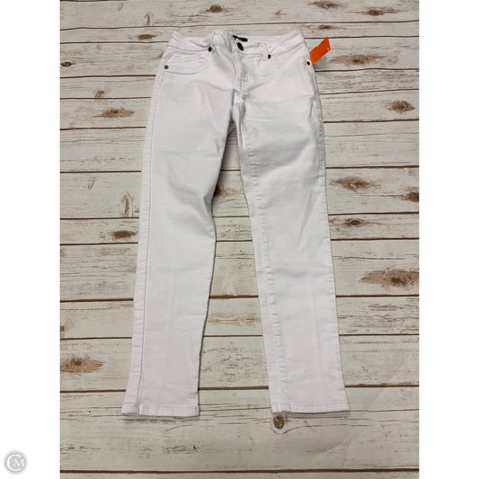 Jeans Skinny By 1822 Denim In White Denim, Size: 6
