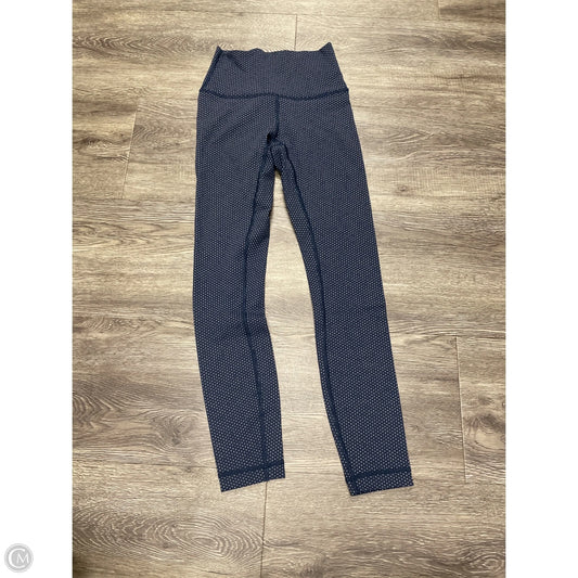 Athletic Leggings By Lululemon In Navy, Size: 2