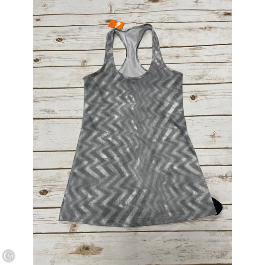 Athletic Tank Top By Lululemon In Grey, Size: Xs