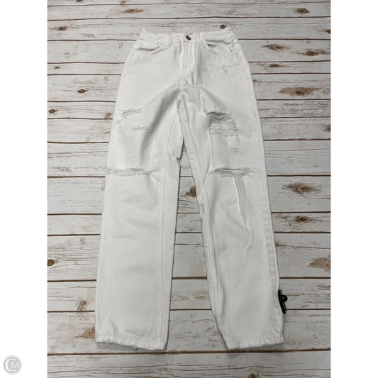 Jeans Boyfriend By Bdg In White Denim, Size: 12