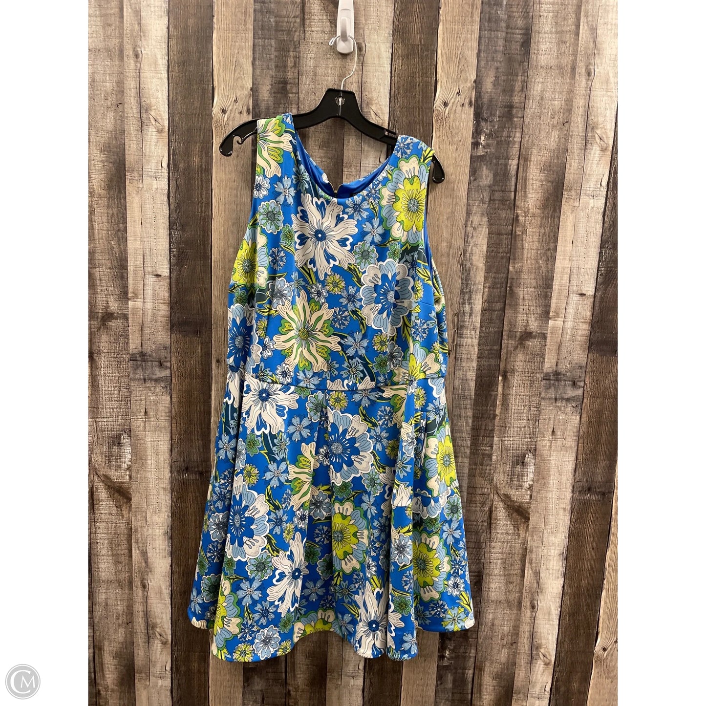 Dress Casual Midi By Roz And Ali In Multi-colored, Size: 3x