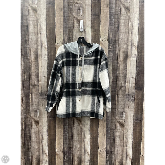 Jacket Other By Cmf In Plaid Pattern, Size: M