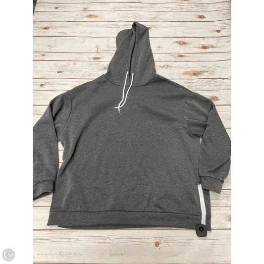 Sweatshirt Hoodie By Cmf In Grey, Size: 3x