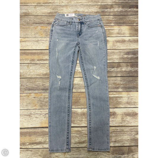 Jeans Skinny By Seven 7 In Blue Denim, Size: 6