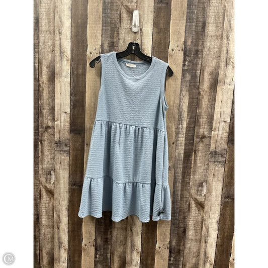 Dress Casual Short By Lush In Blue, Size: M