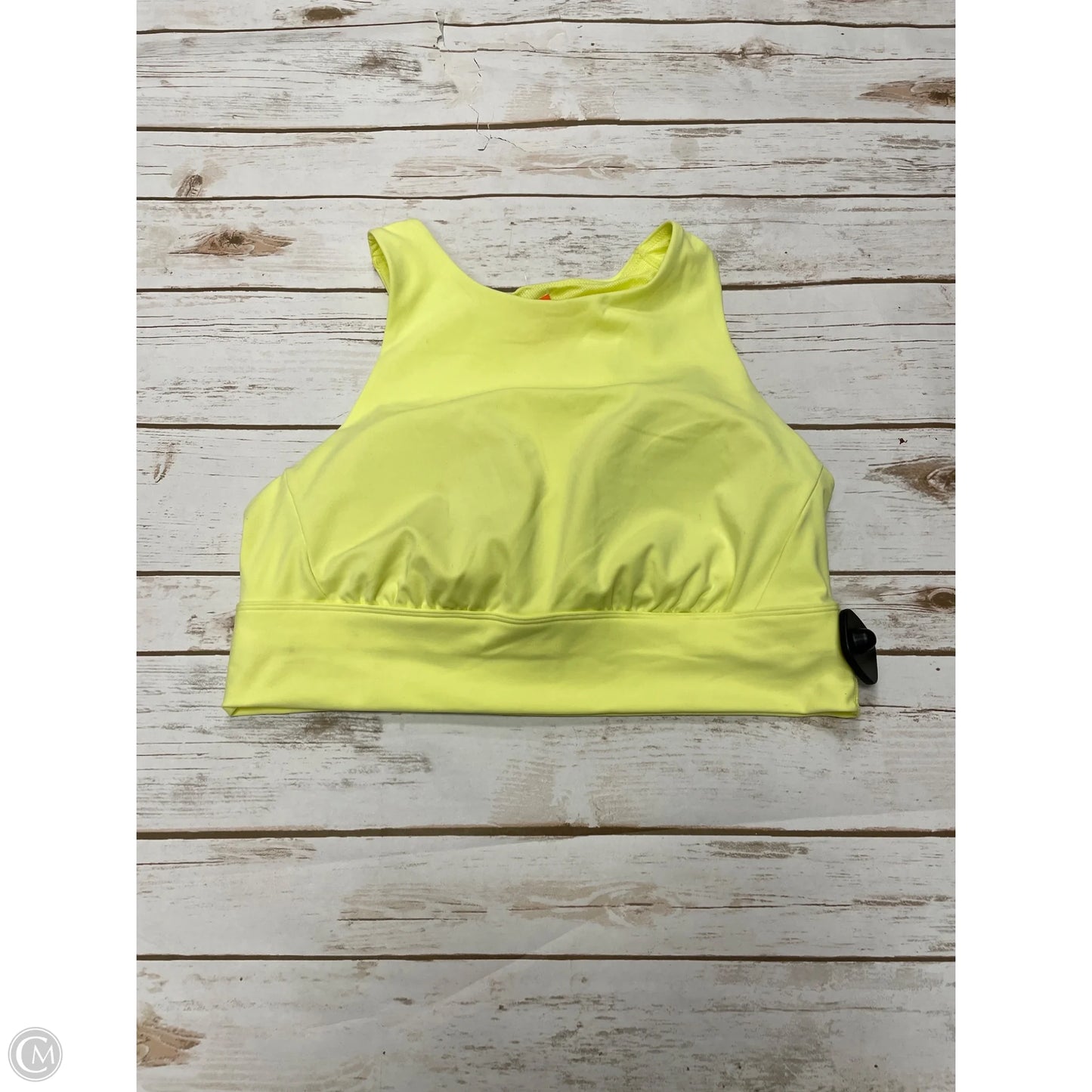 Athletic Bra By All In Motion In Yellow, Size: Xxl