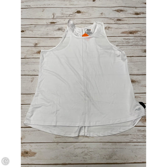 Athletic Tank Top By Avia In White, Size: Xl