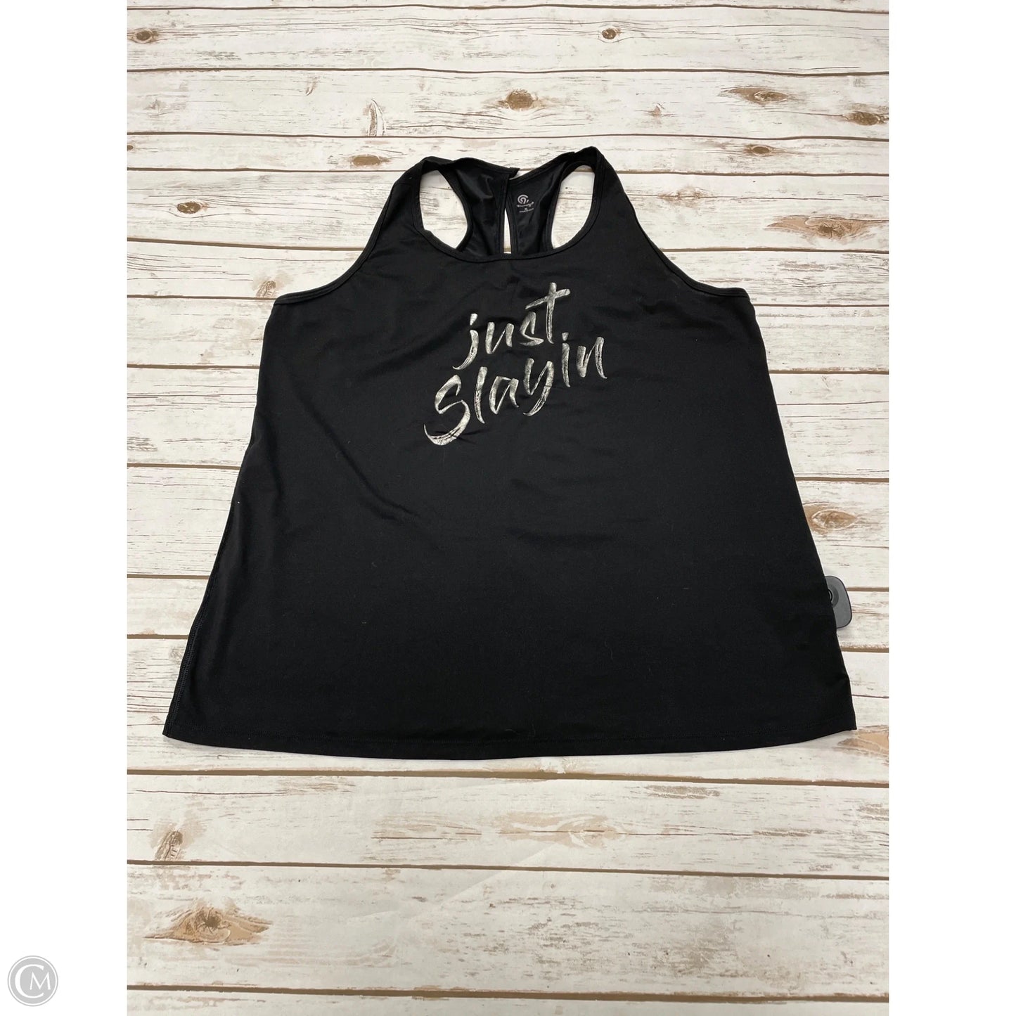 Athletic Tank Top By Champion In Black, Size: Xl