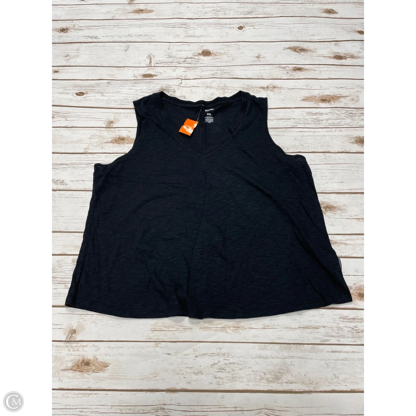 Top Sleeveless By Sonoma In Black, Size: Xxl