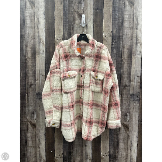 Jacket Fleece By No Boundaries In Multi-colored, Size: 3x