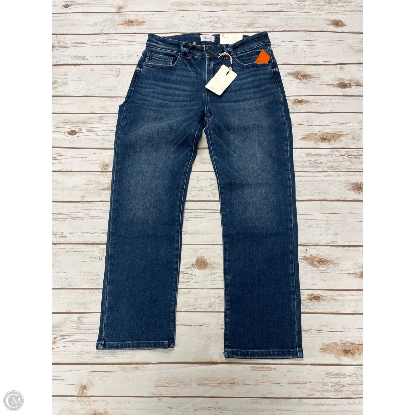 Jeans Straight By Kancan In Blue Denim, Size: 6