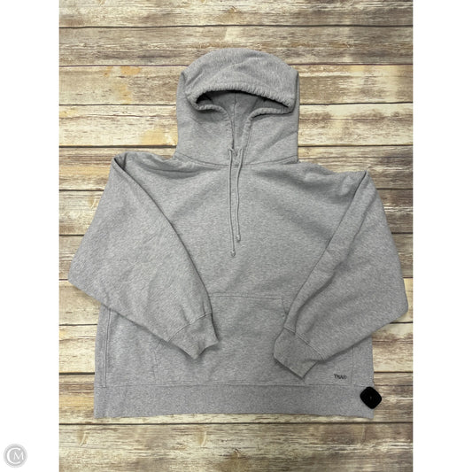 Sweatshirt Hoodie By Cme In Grey, Size: 2x