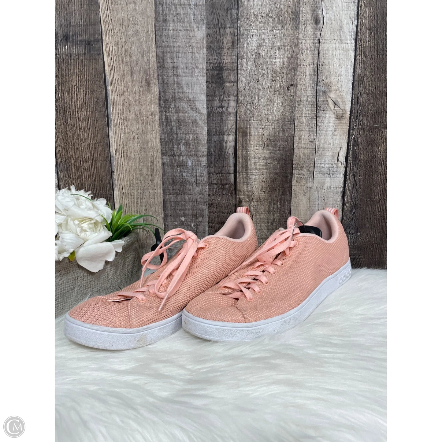 Shoes Athletic By Adidas In Peach, Size: 11