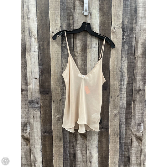 Top Sleeveless Designer By Coach In Beige, Size: M