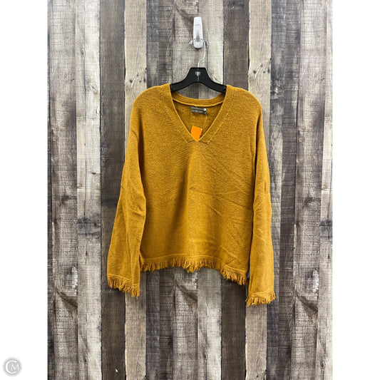 Sweater By Anthropologie In Bronze, Size: S